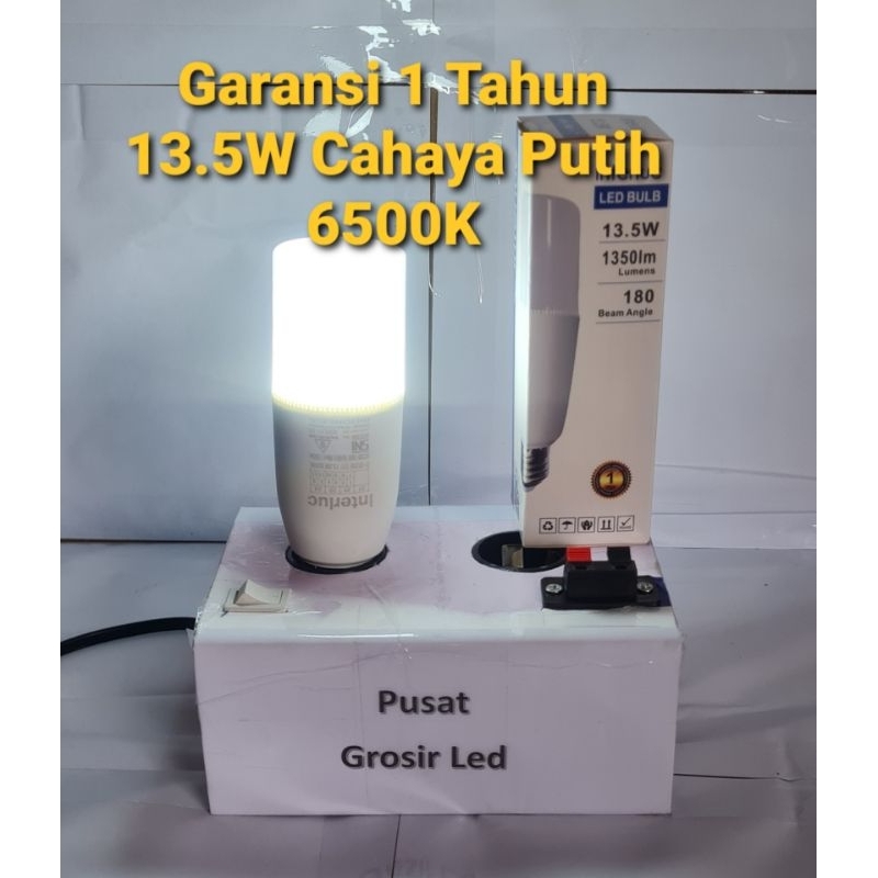 Lampu Led Stick E27 INTERLUC 13 Watt 13W Garansi 1 Tahun