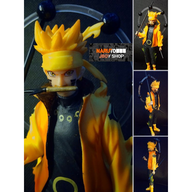 [ EDISI TERBATAS ] ACTION FIGURE NARUTO RIKUDO SENNIN MODE / NARUTO BIJUU MODE