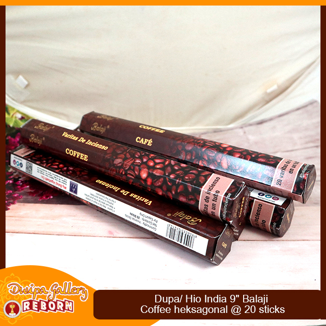 Dupa Hio India Wangi Coffee Balaji Hexagon 1 box 6pcs @20stick