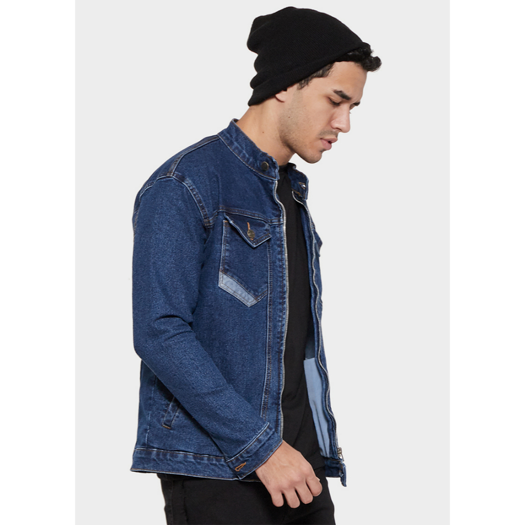 JAKET JEANS PRIA DISTRO BORIS ORIGINAL