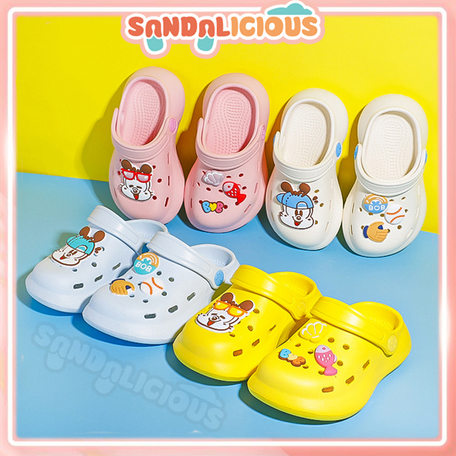 Sandal Anak Karakter BOBDOG Classic Unisex / Sandal Baim / Sepatu Sandal Anak Unisex / Sandal Fuji /