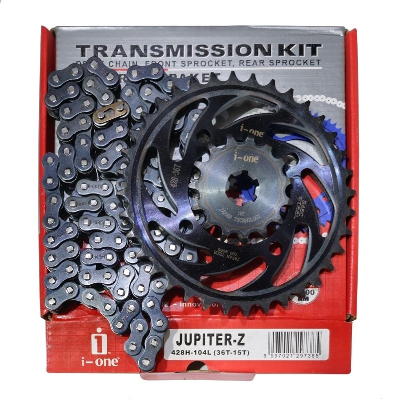 GIR PAKET GIRSET GEARSET TITANIUM I-ONE JUPITER LAMA / JUPITER Z BURHAN 15-36