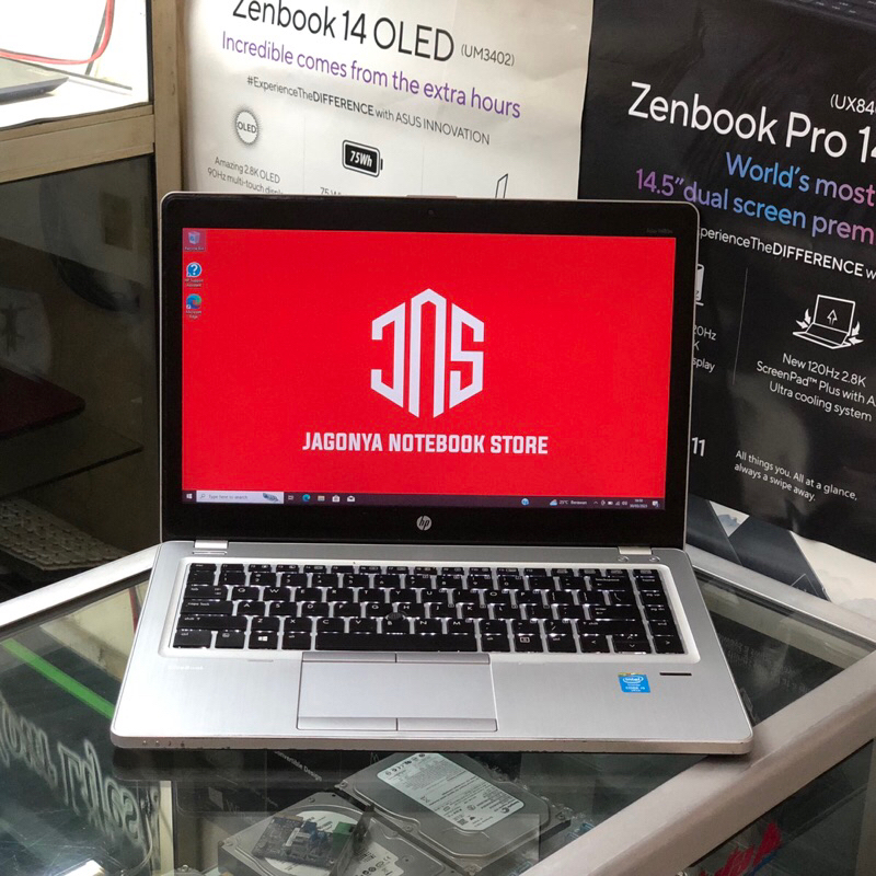HP ELITEBOOK FOLIO 9480M Core i5 4130U RAM 8GB SSD 256GB Layar 14 HD