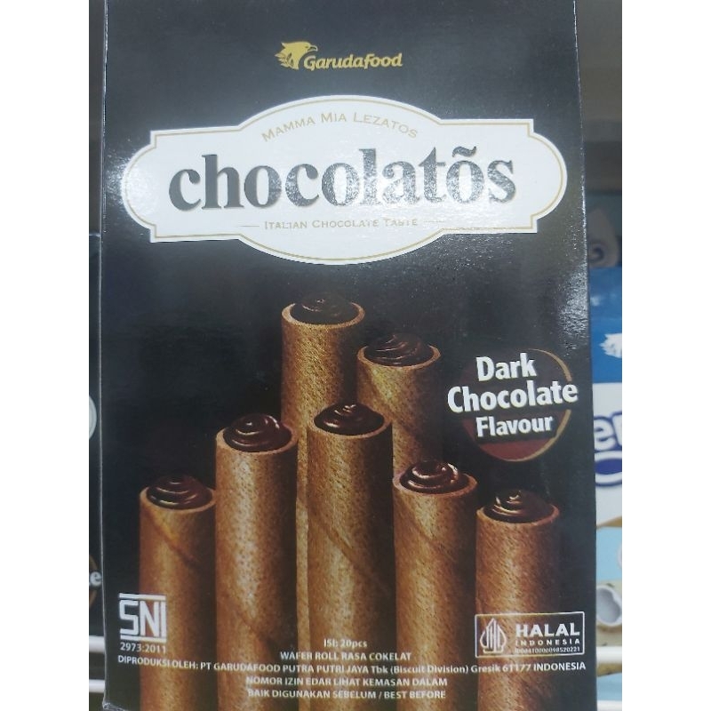 

Gery Chocolatos Dark isi 20x14 gr