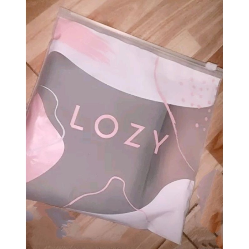 eksklusif GARNIER x lozy scarf polly cotton warna Sage green