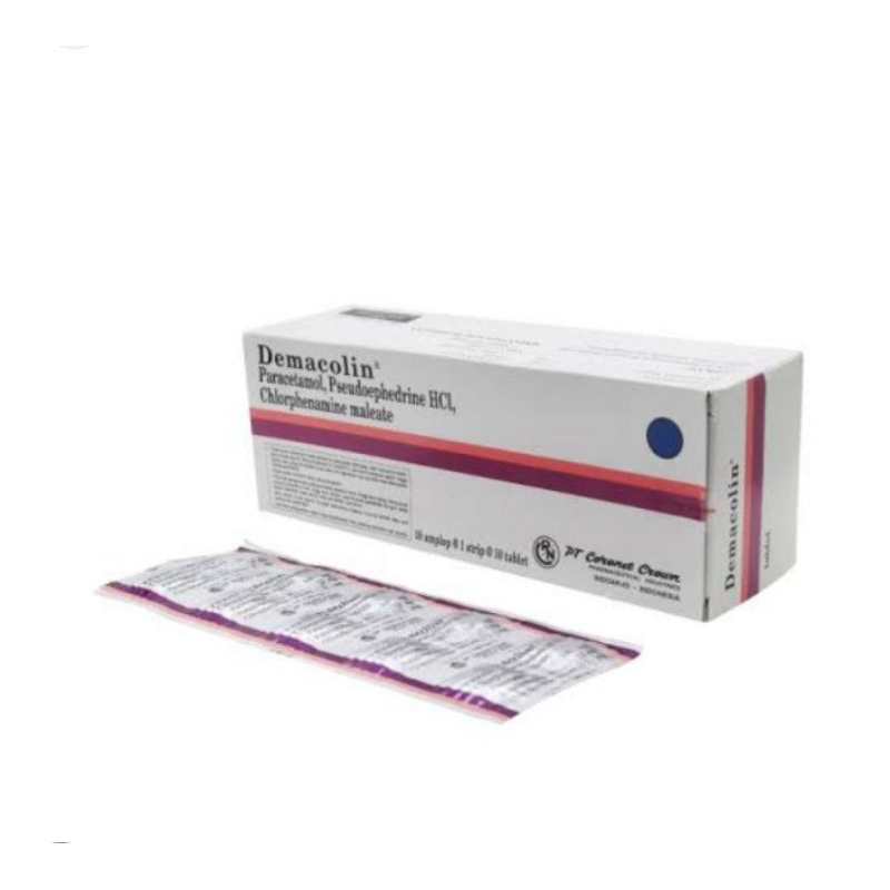 Demacolin Strip 10 Tablet