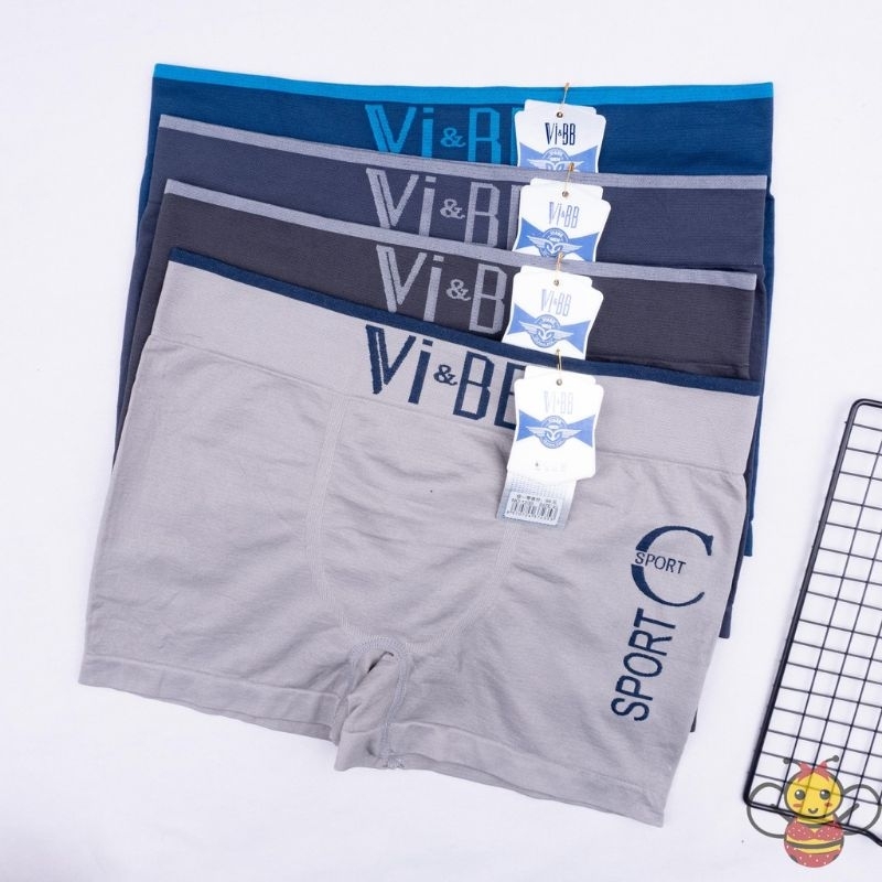CD Boxer Pria Dewasa Remaja ViBB Munafie / Celana Dalam Laki Underweae