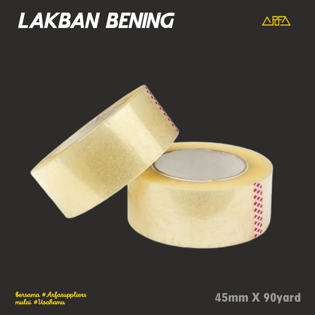

Lakban Bening 45mmx90yard