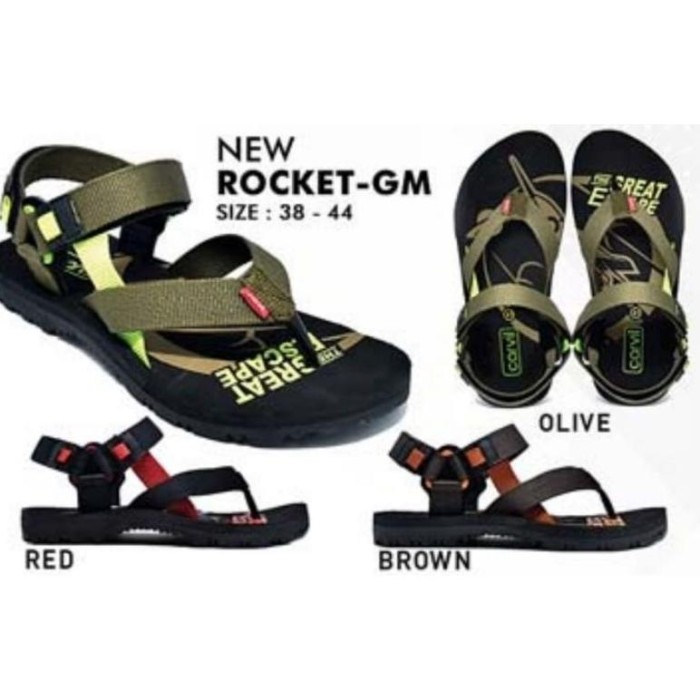 Sandal Gunung Pria | Carvil New Rocket | CARVIL ORIGINAL