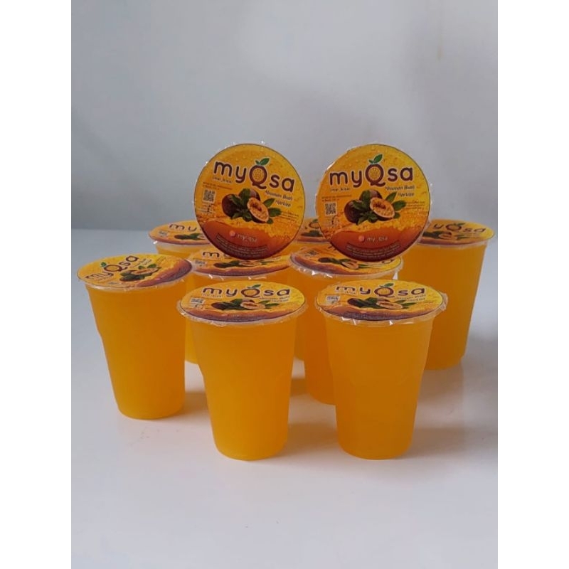 

Markisa gelas 220 ml (1 dos isi 48 gelas) minuman Myqsa