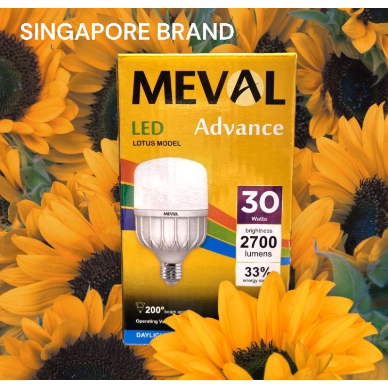 lampu meval LED 30 watt buatan singapore