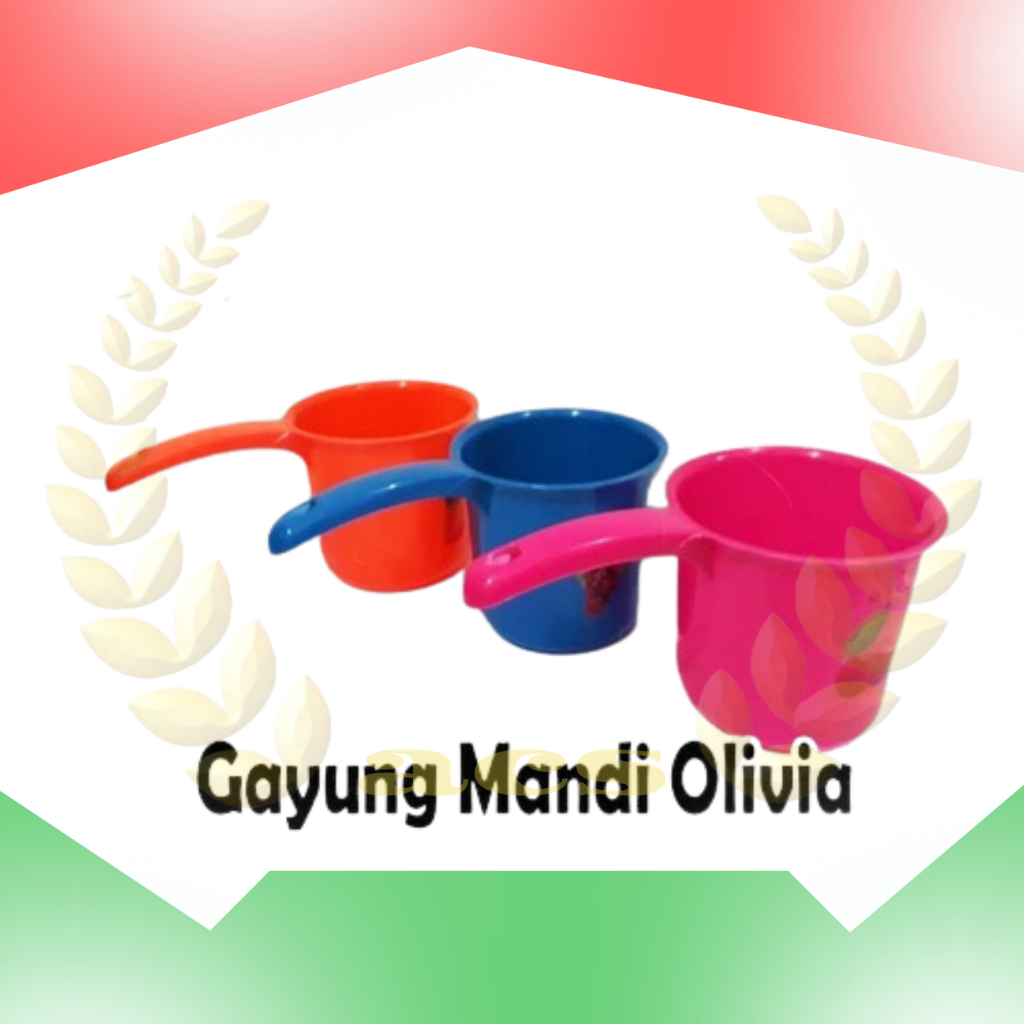 Gayung Mandi Plastik Olivia Warna 1,5 Liter Murah