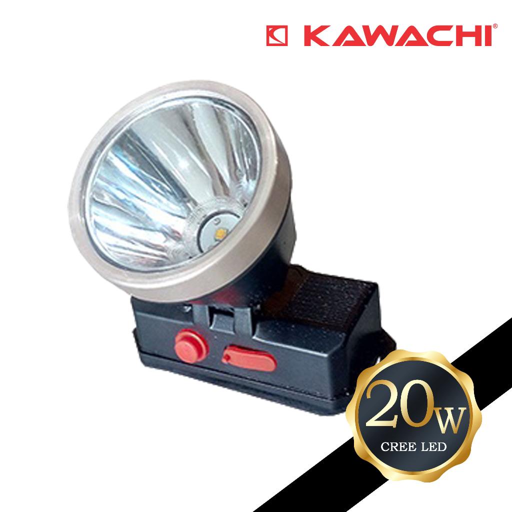 Kawachi - Senter Kepala Mini 20Watt Cree Led Lg-202M
