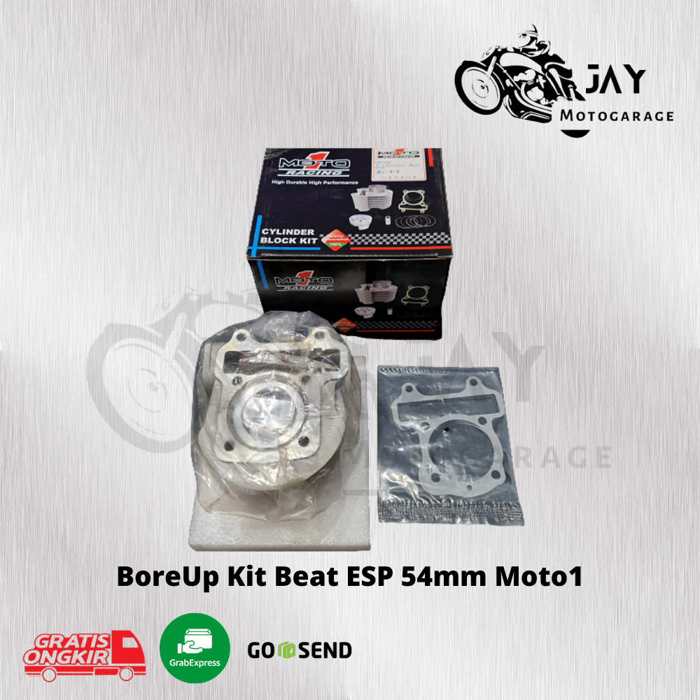Paket Blok Mesin Bore Up Beat Pop Scoopy Fi Esp 54 Moto1 Iron Casting