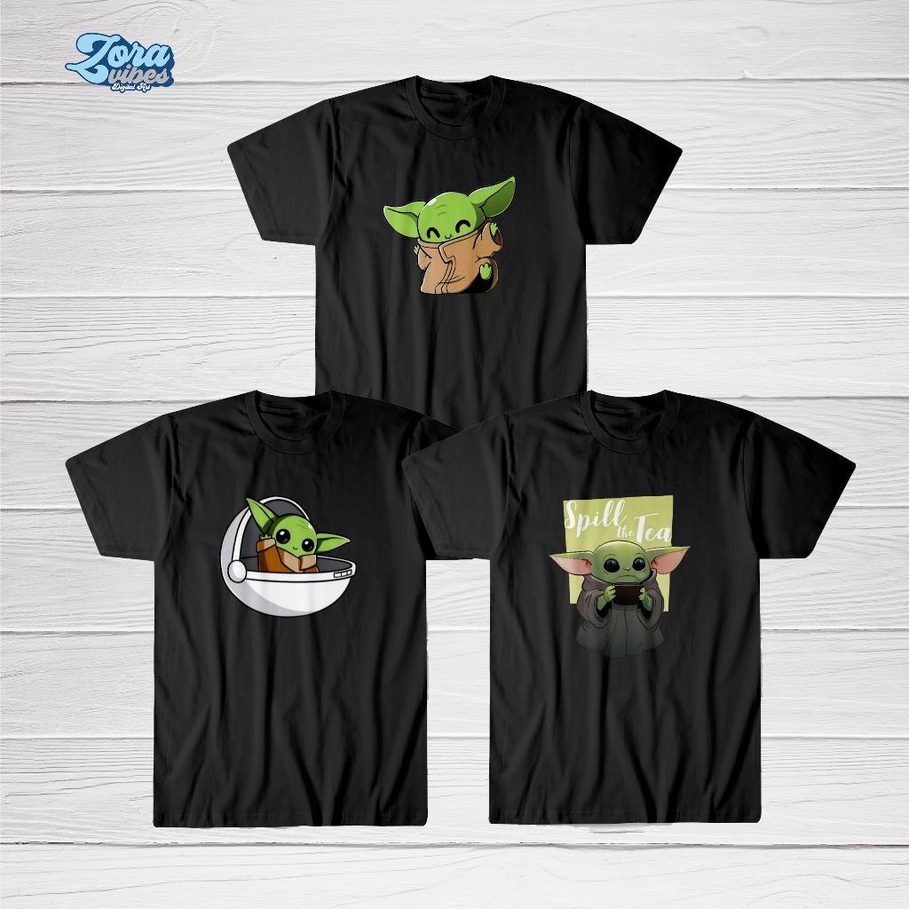 Kaos Star Wars - Baju Yoda Star Wars Vintage Tshirt Unisex