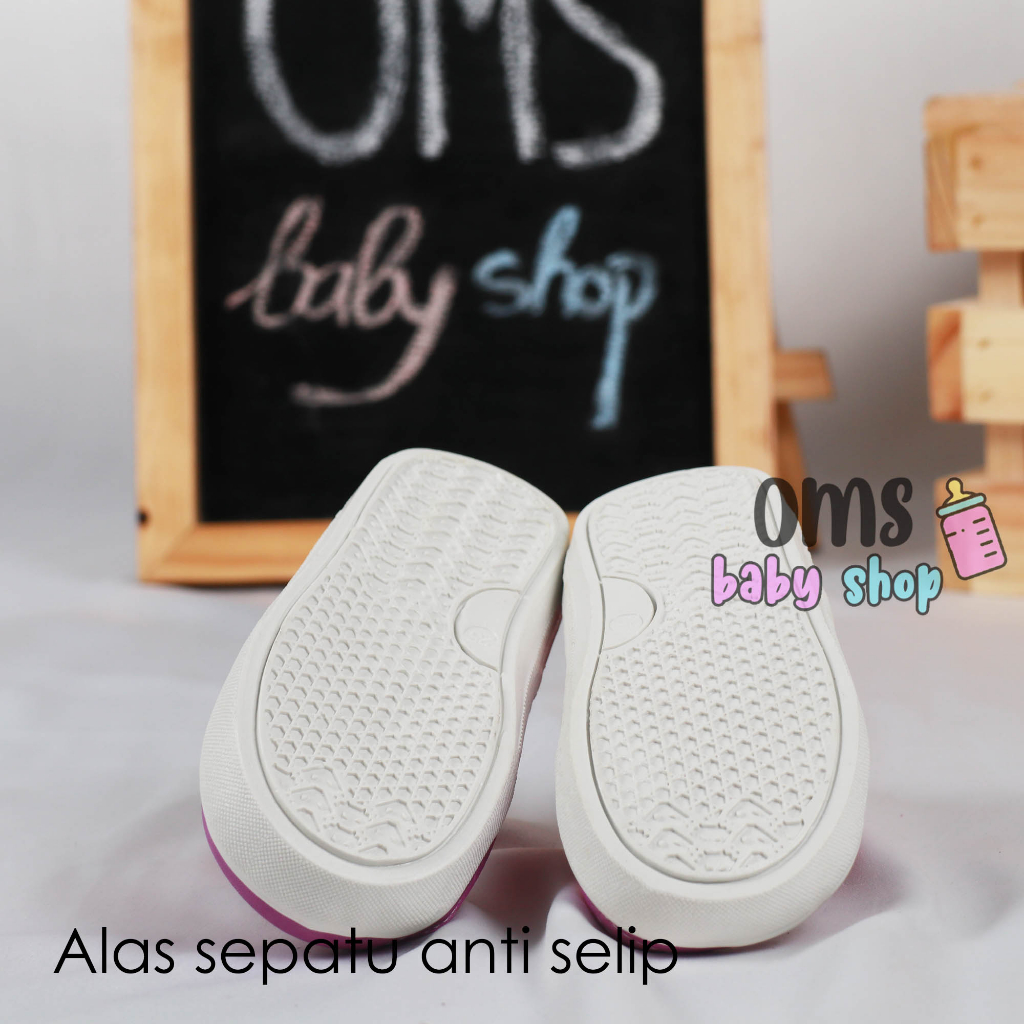 OMS Babyshop! Sepatu Bayi Anak / Baby shoes / Sepatu Prewalker / Sepatu Bayi Lucu / Sepatu Bayi Motif Bunga