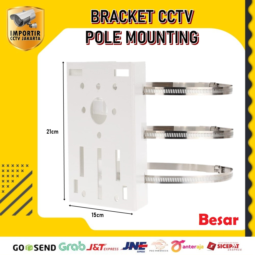 Bracket CCTV Pole Mounting / Bracket Tiang ICJ