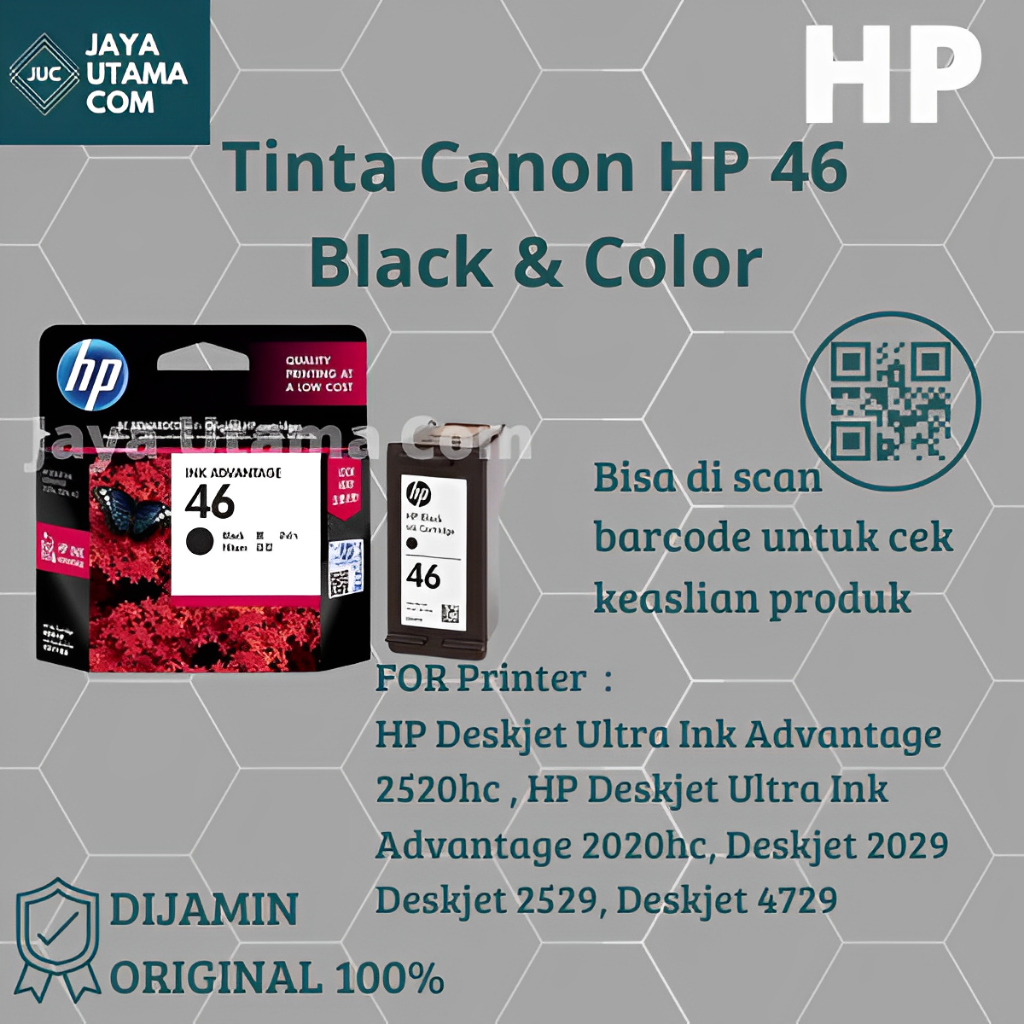 Tinta HP 46 Black &amp; Color Original