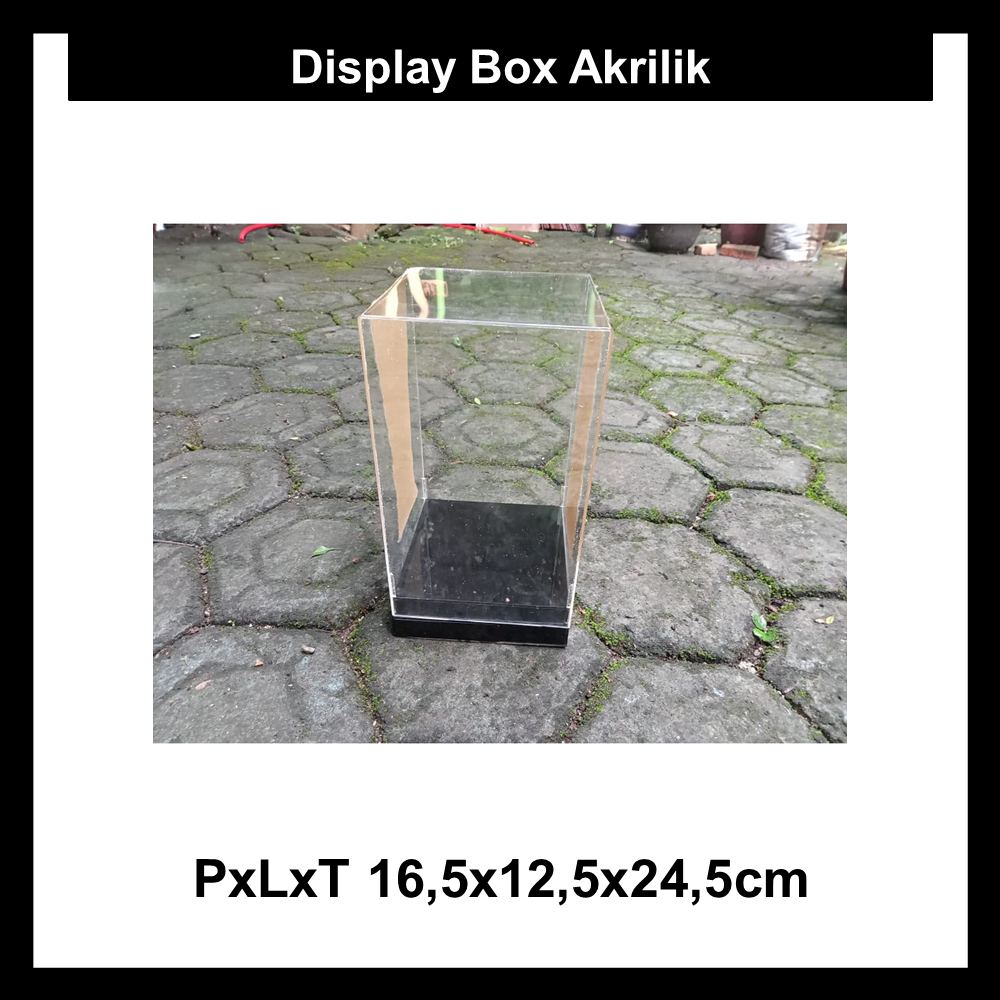 

Display Box Akrilik PxLxT 16,5x12,5x24,5cm