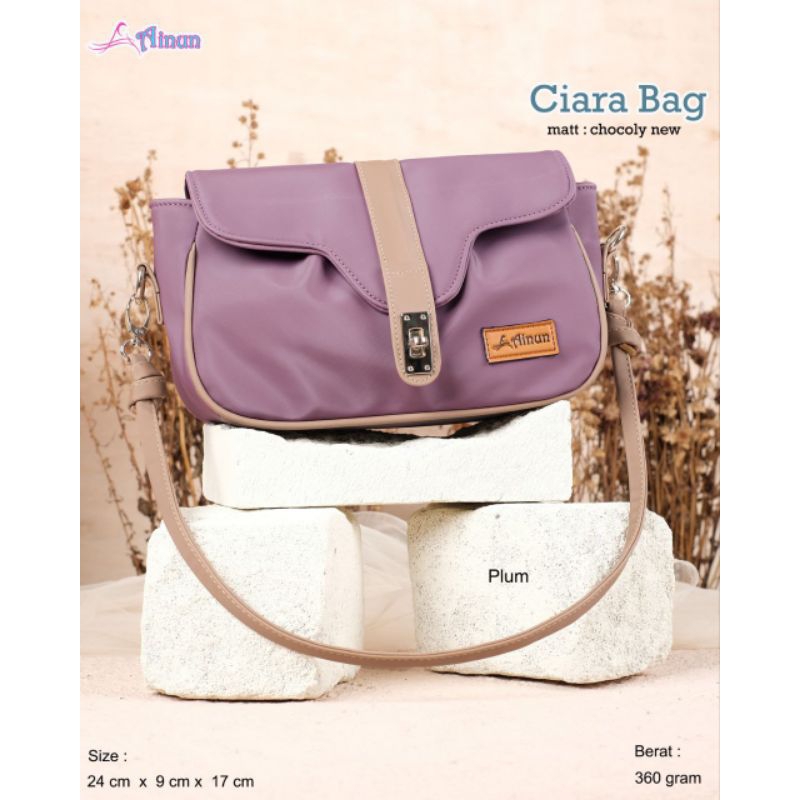 TAS SLEMPANG CIARA CHOCOLY NEW BY AINUN