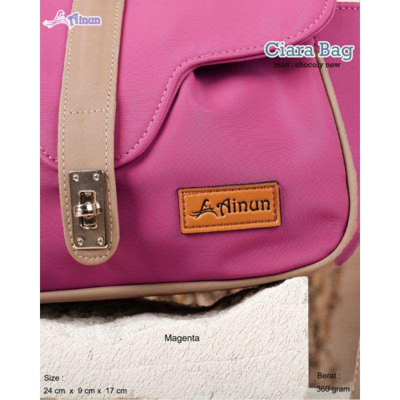 TAS SLEMPANG CIARA CHOCOLY NEW BY AINUN