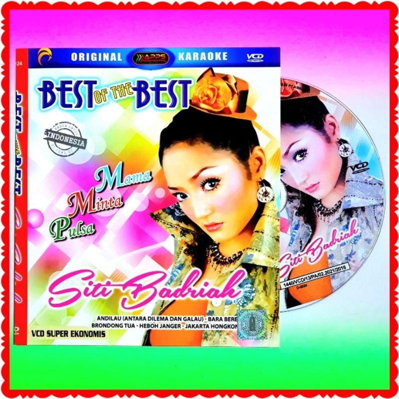 KASET ASLI ORIGINAL LAGU SITI BADRIAH-BISA KARAOKE - VOCAL ON OF AKTIF-LAGU KARAOKE DANGDUT TERLARIS