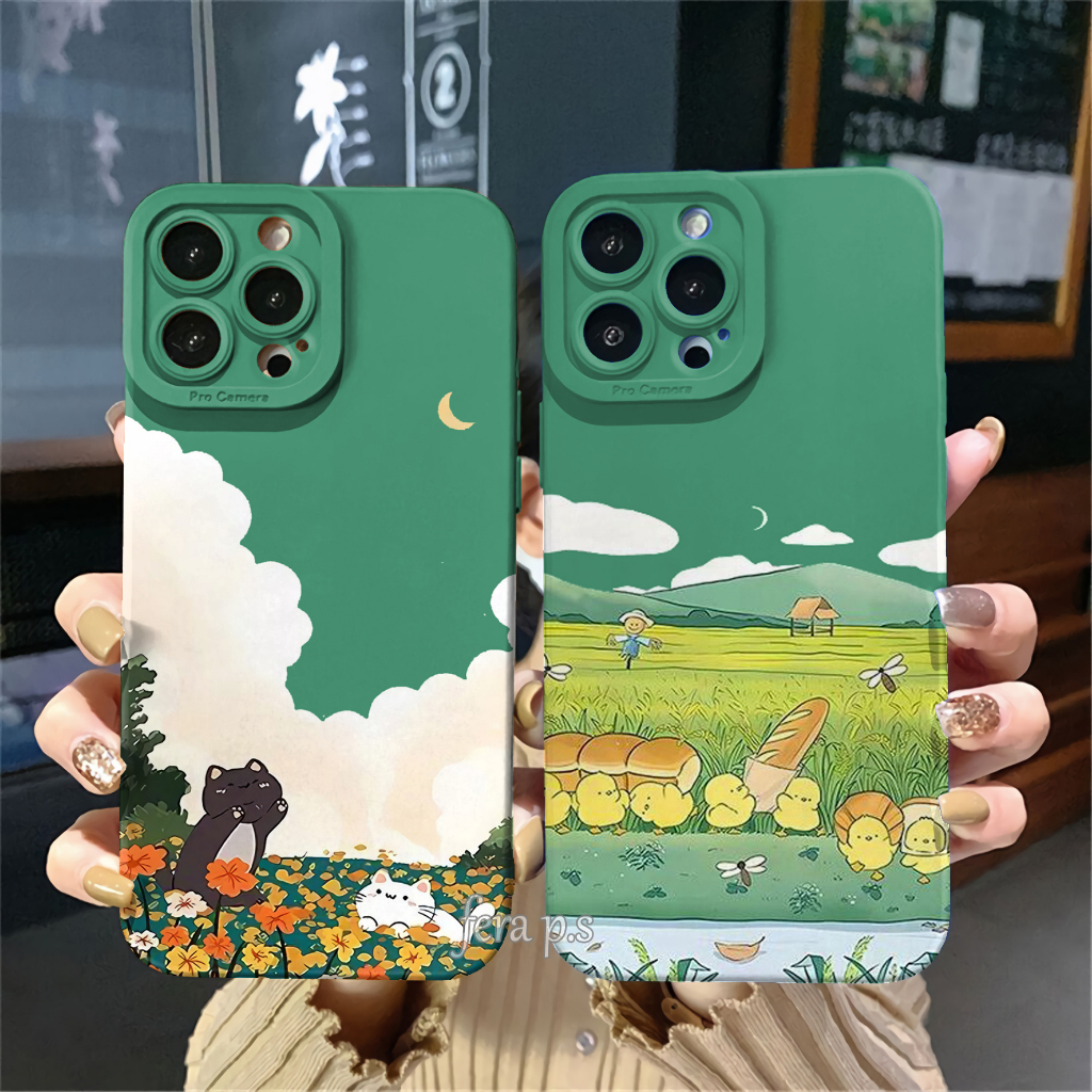 case custom pastel softcase procamera terbaru (JF140) y12 y22 y35 y16 y20 y21s y75 5g y51 2020 y91c