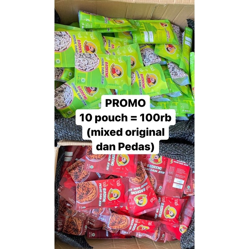 

paket 10pcs Pouch Basreng Mixed