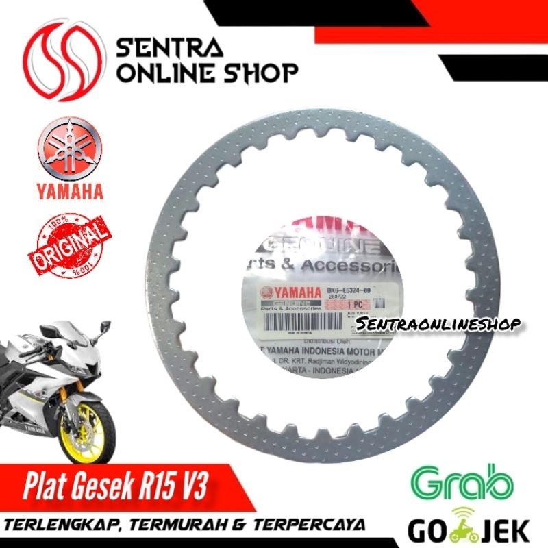 Plat gesek kopling r15 v3 vixion v3 original ygp bk6e632400