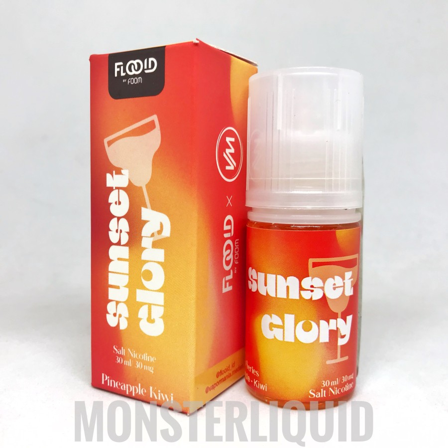 SALT FOOM SUNSET GLORY BY FOOID X VM 30MG 30ML