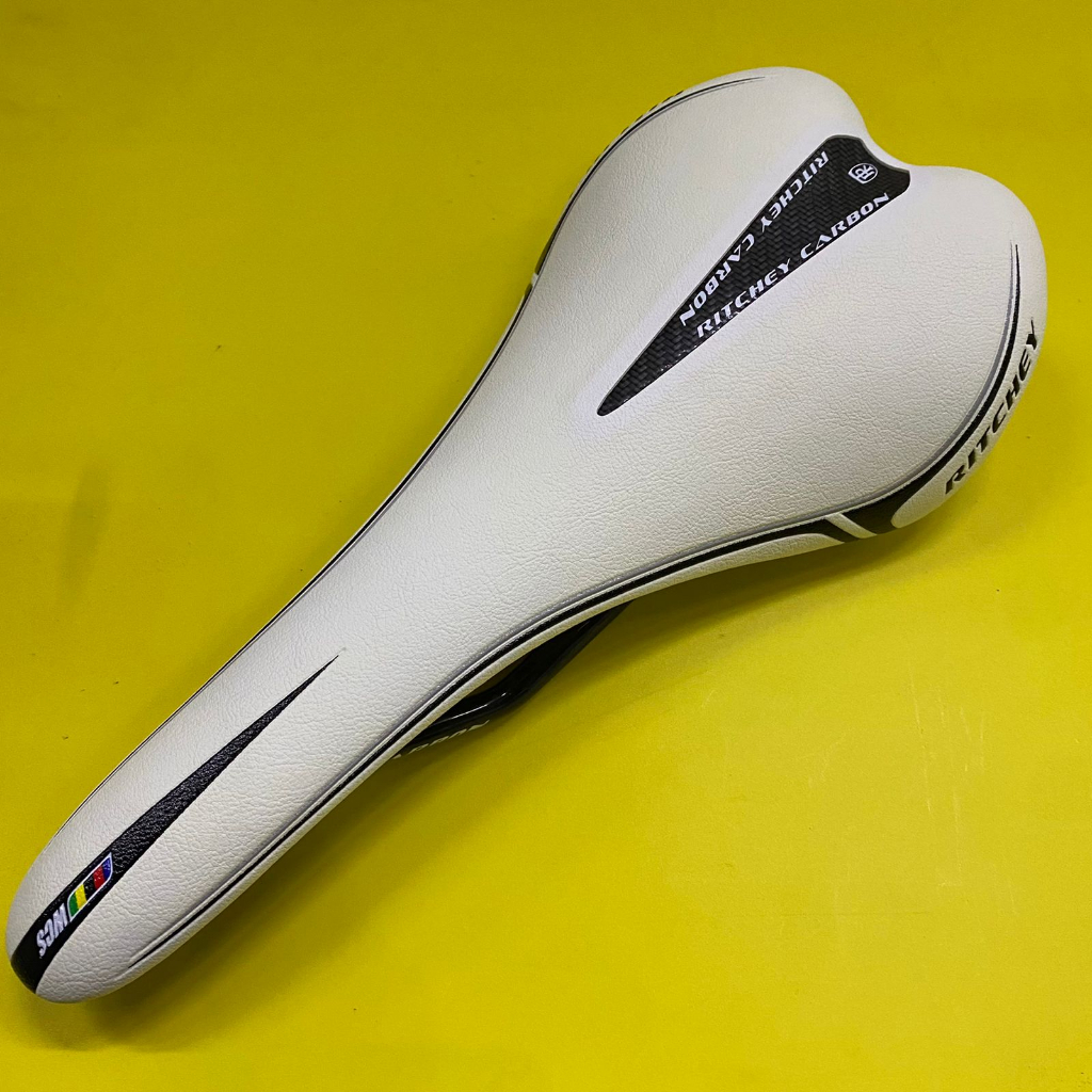 Saddle Ritchey Wcs Carbon White Original Saddle Sepeda Mtb Roadbike