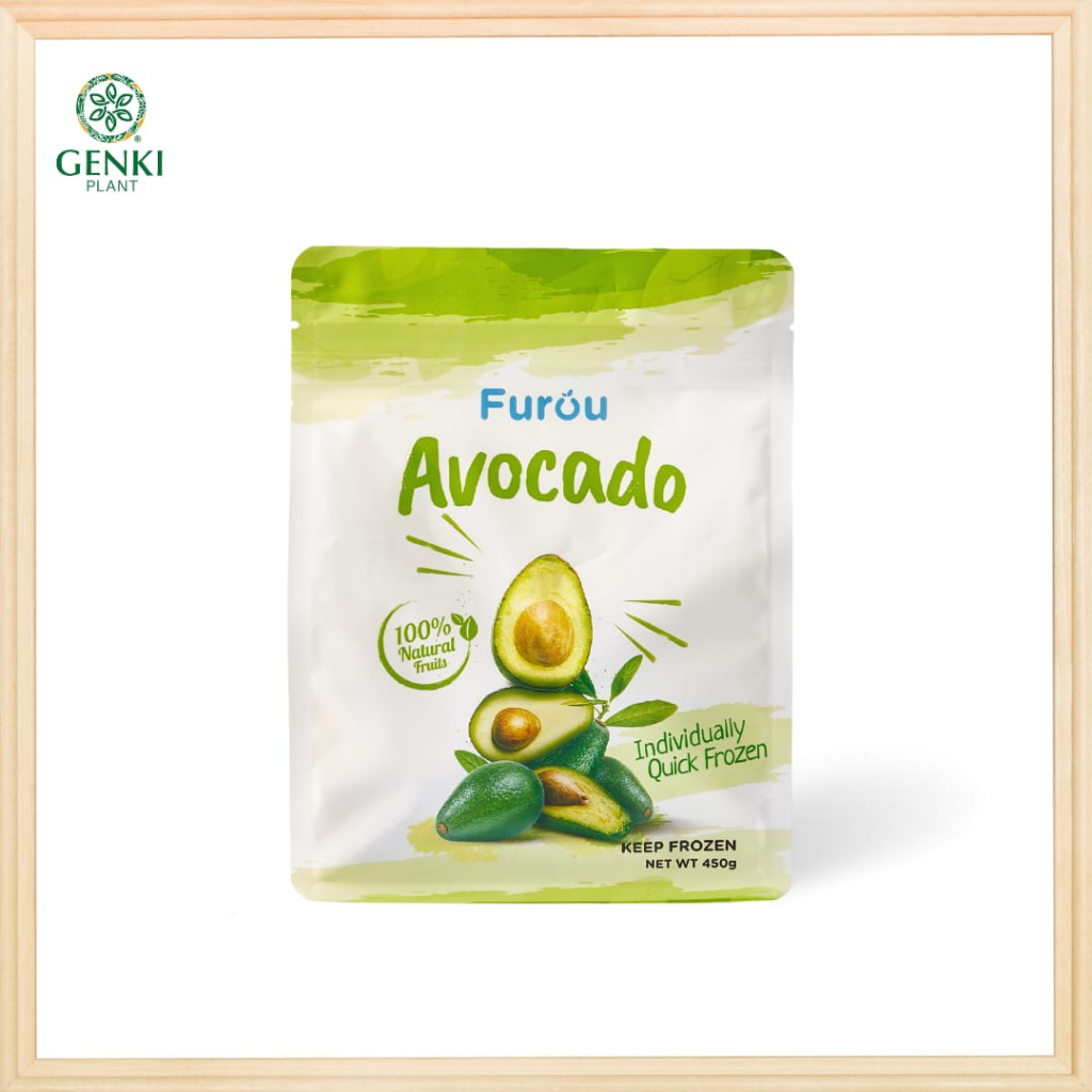 

Furou Frozen Avocado (IQF) / Buah Alpukat Beku - 450 g