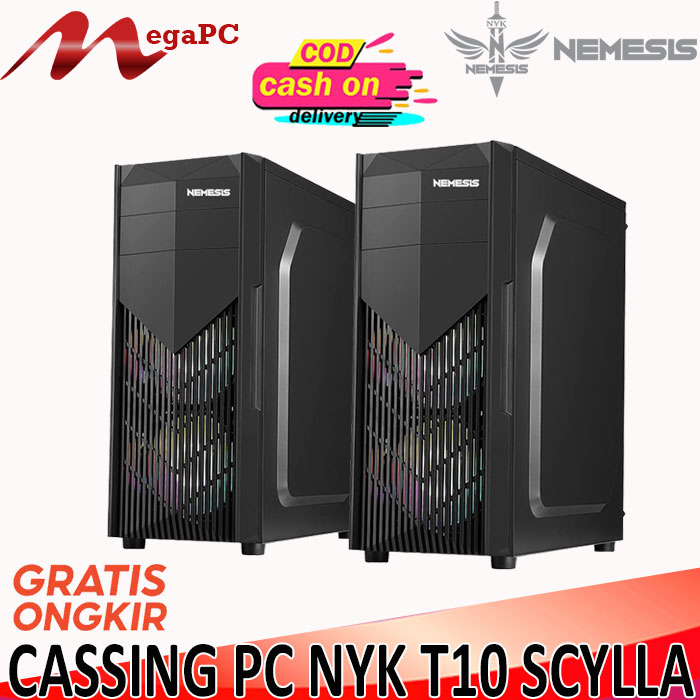 PC CASE GAMING / Cassing T10 Scylla NYK Nemesis Baru