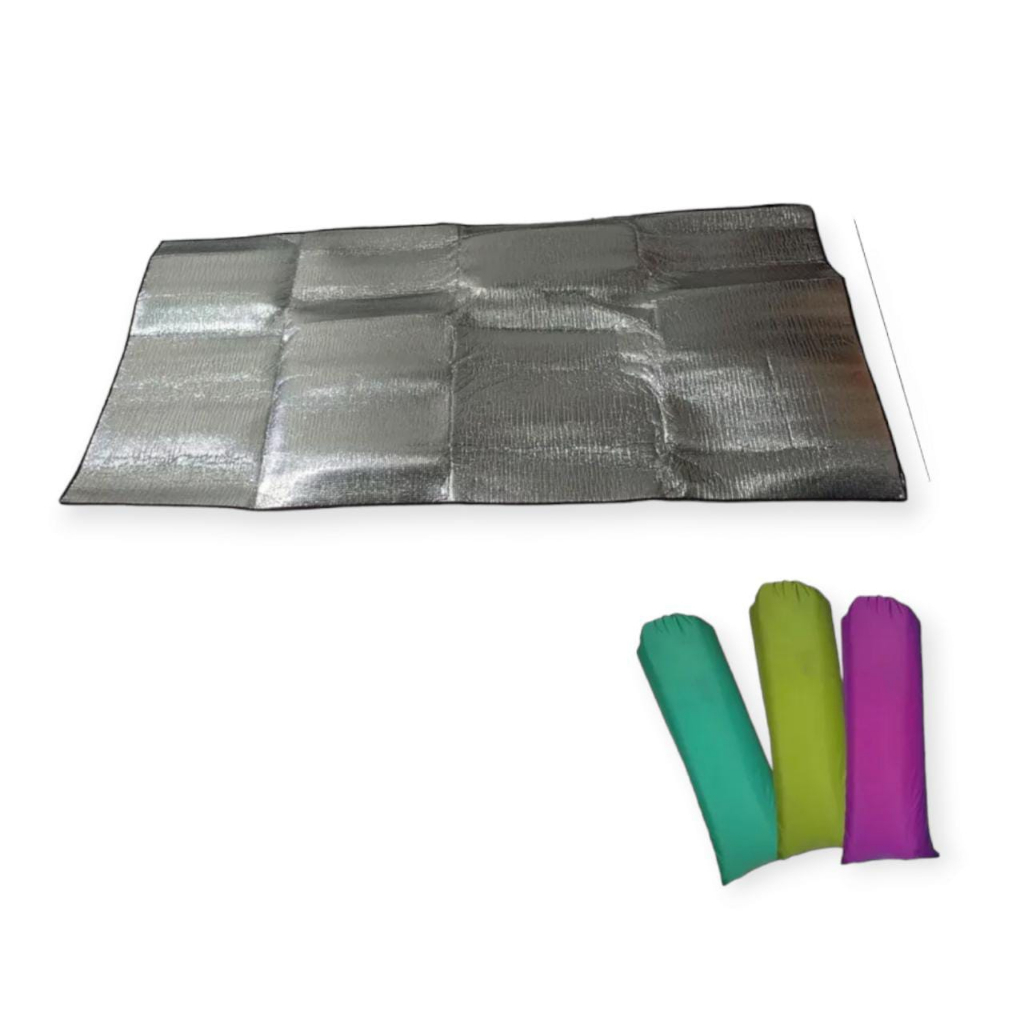 Matras alumunium foil single 2 orang ukuran 85x200 - matras aluminium foil - matras almunium foil - 