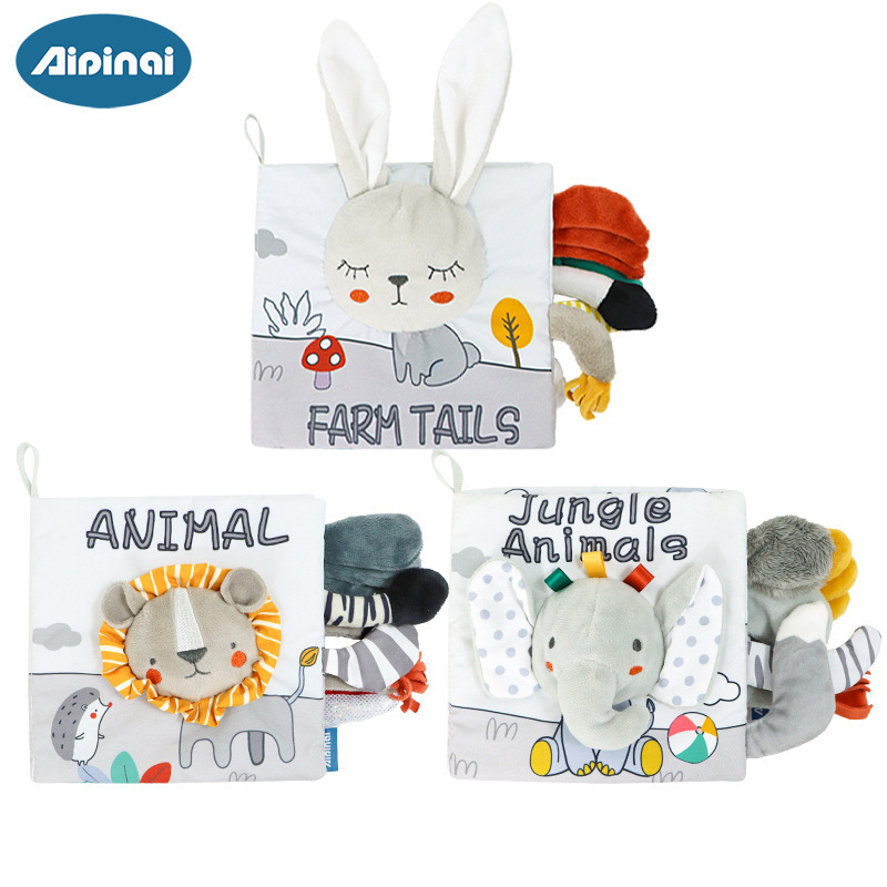 [BIG SALE] Soft Book Bayi/Buku Edukasi Anak/Buku Kain/ Softbook / Cloth Book Bayi/ Buku Bantal Bayi