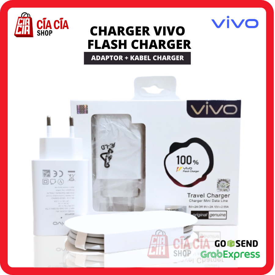 Charger Vivo Type C USB C Original S1 Pro X27 Pro V19 Pro Casan Vivo