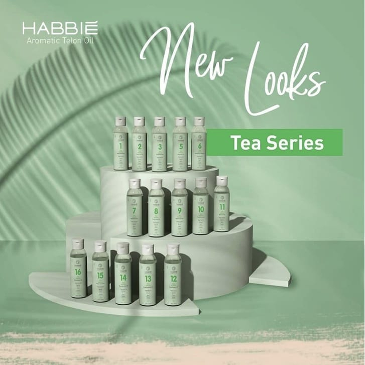 Habbie - Aromatic Telon Oil 100ml Tea Series