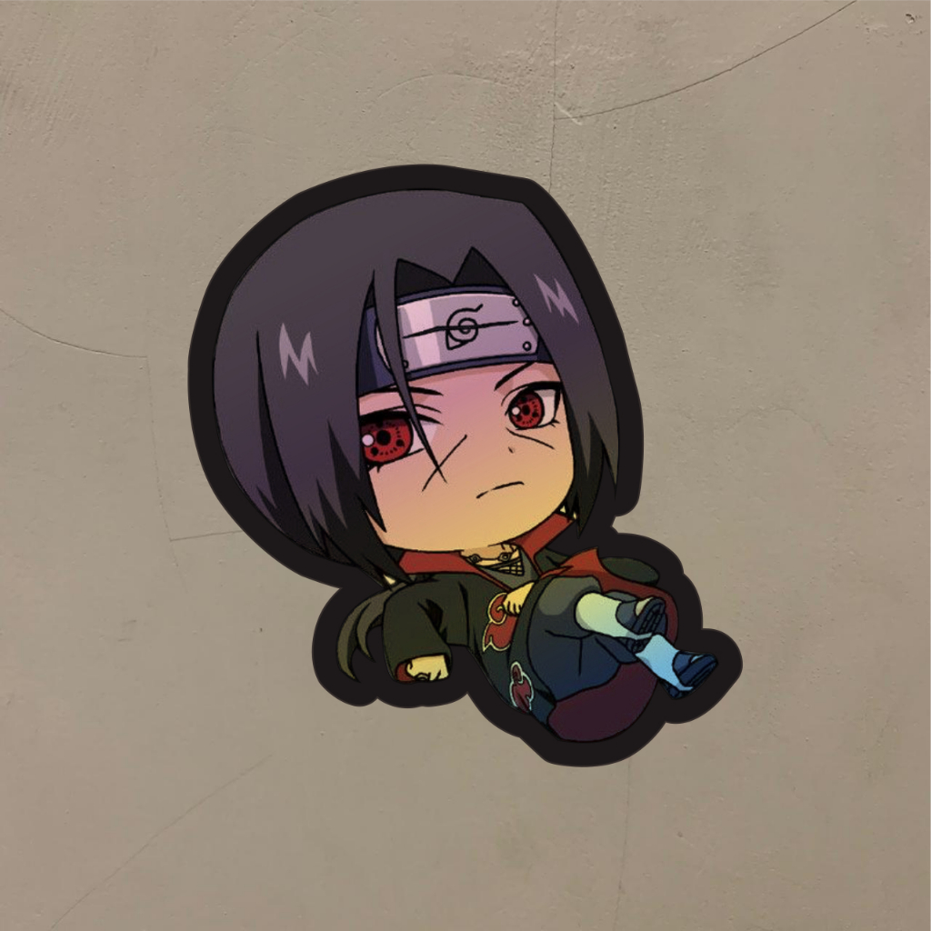 

Stiker Anime Hologram Uchiha Itachi Naruto Shipuden Case Hp dan Laptop 7 Cm