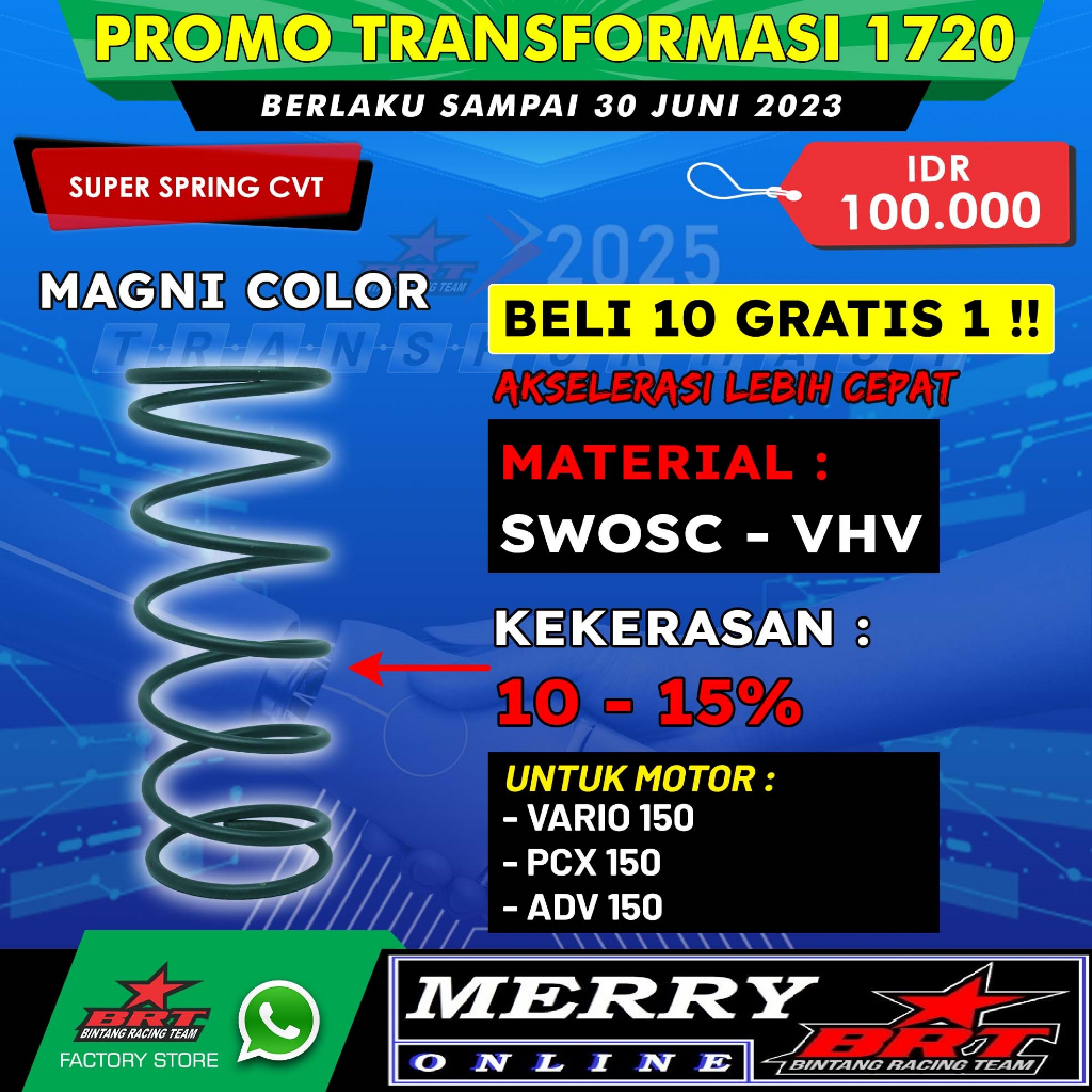 Promo 3003 Super Per CVT BRT Vario 125 ESP Vario 150 PCX ADV 150 PCX 160 ADV 160 Vario 150