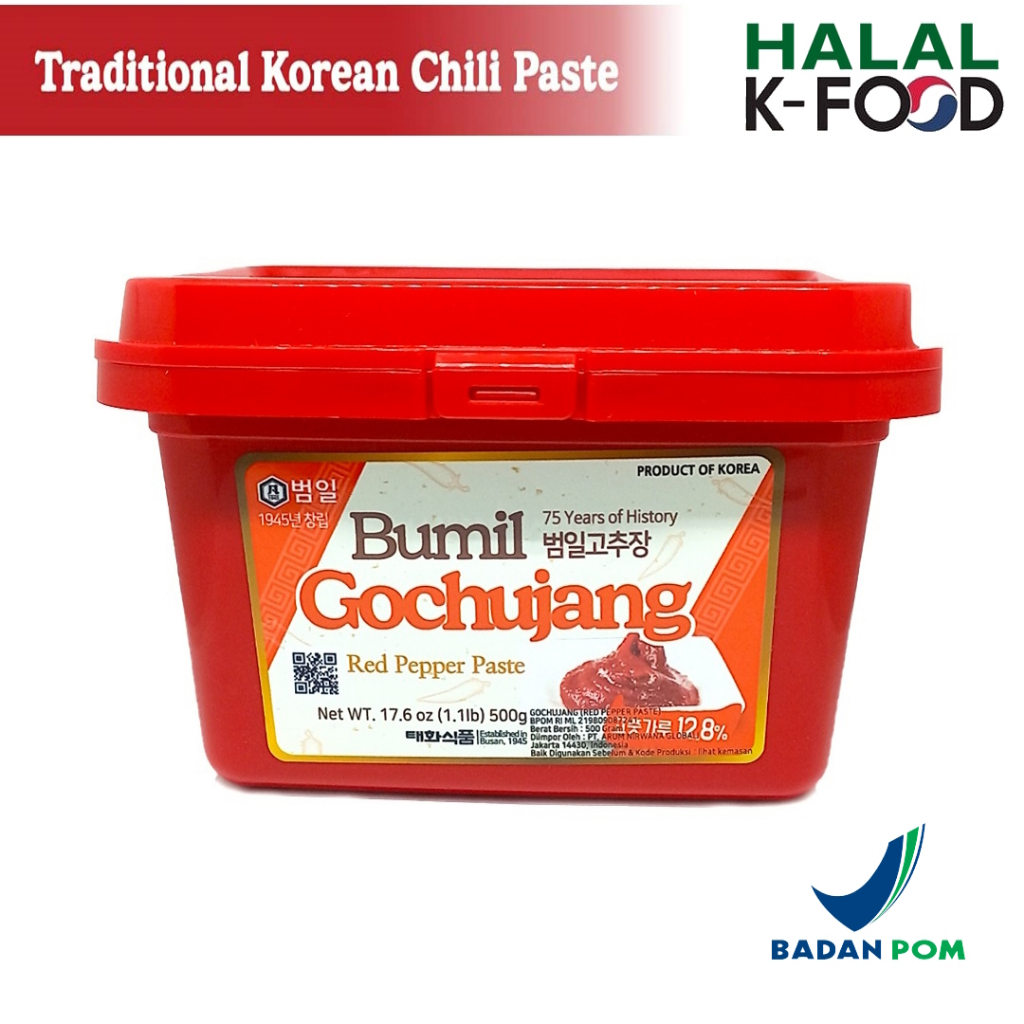 GOCHUJANG HALAL KOREA ASLI 500 G BUMIL by TAEHWA