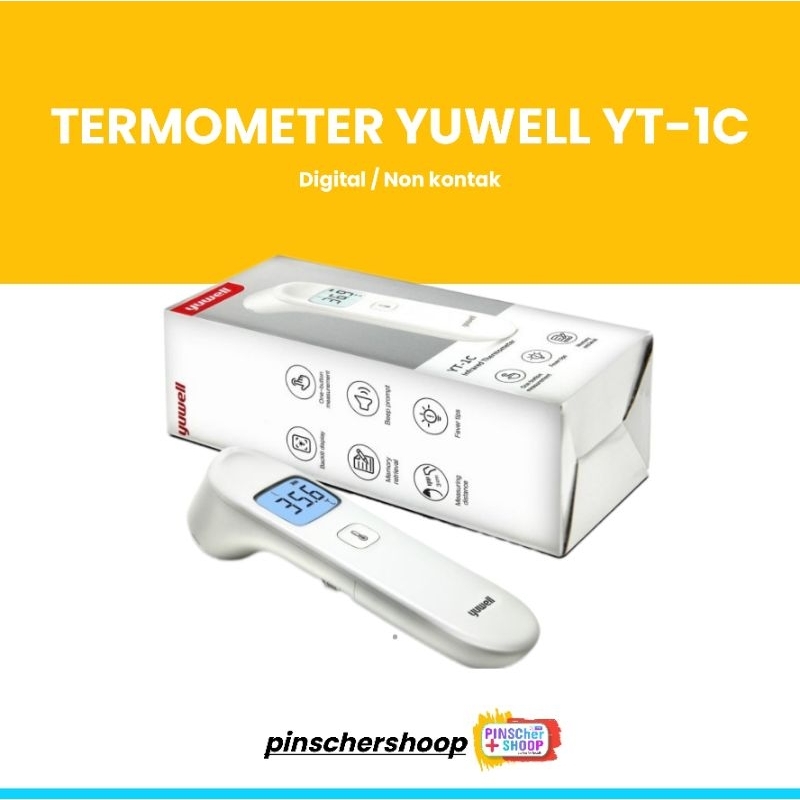 Termometer Digital Yuwell YT - 1C Thermometer Dahi Non Kontak