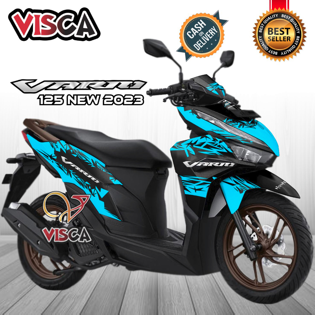 Decal Vario 125 new 2023 Striping Vario 125 New 2023 Stiker vario 125 variasi Abstrak