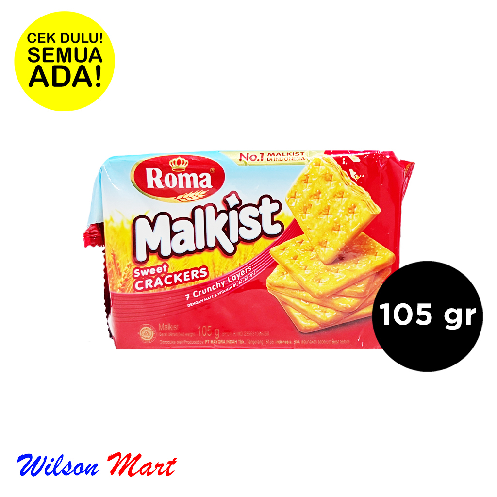 

ROMA MALKIST CRACKERS 105 GRAM