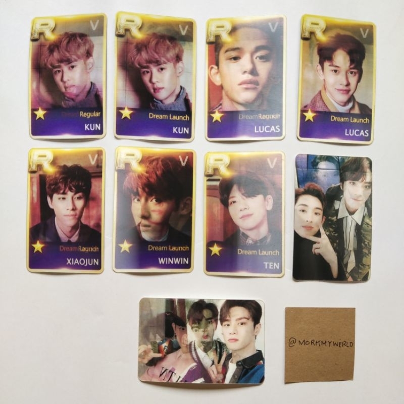 Lenticular Card WayV Weishen V Superm Dream Launch Regular @NCT_lenticular