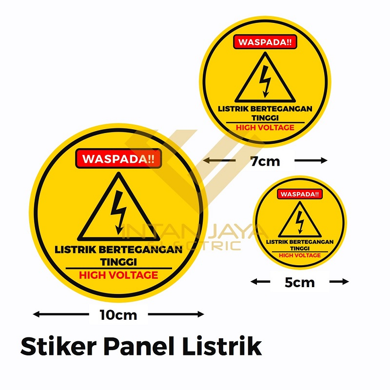 

Stiker Panel Listrik | Stiker Peringatan Listrik Bertegangan Tinggi