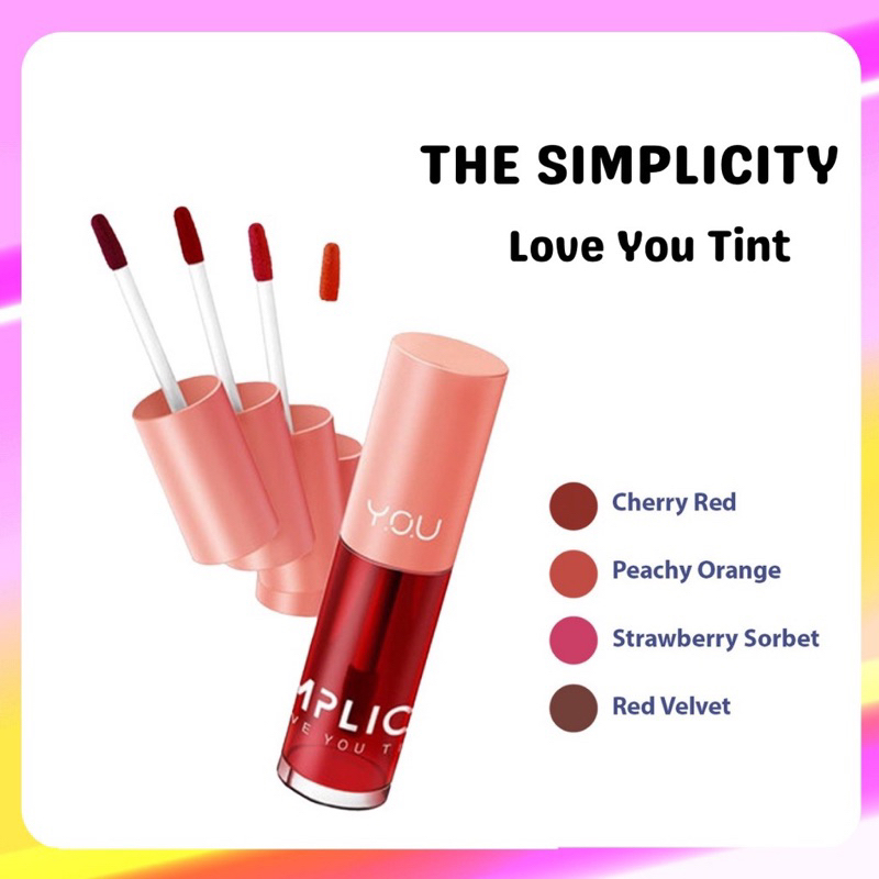 BISA COD - You The Simplicity Love You Tint | Lip Tint