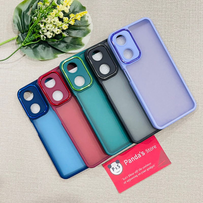 Case Oppo A78 5G Metal Chrome Softcase Dove Premium Luxury PSS