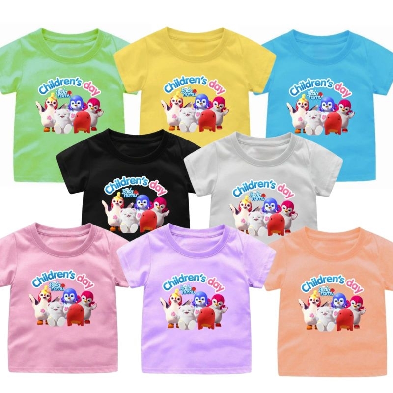 BAJU KAOS ANAK PEREMPUAN BADANAMU 1-12 TAHUN/BAJU ATASAN ANAK CEWEK 8WARNA