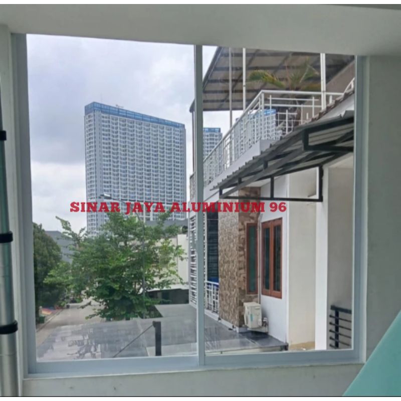 Kusen Jendela Sliding Aluminium Warna Bisa Direquest