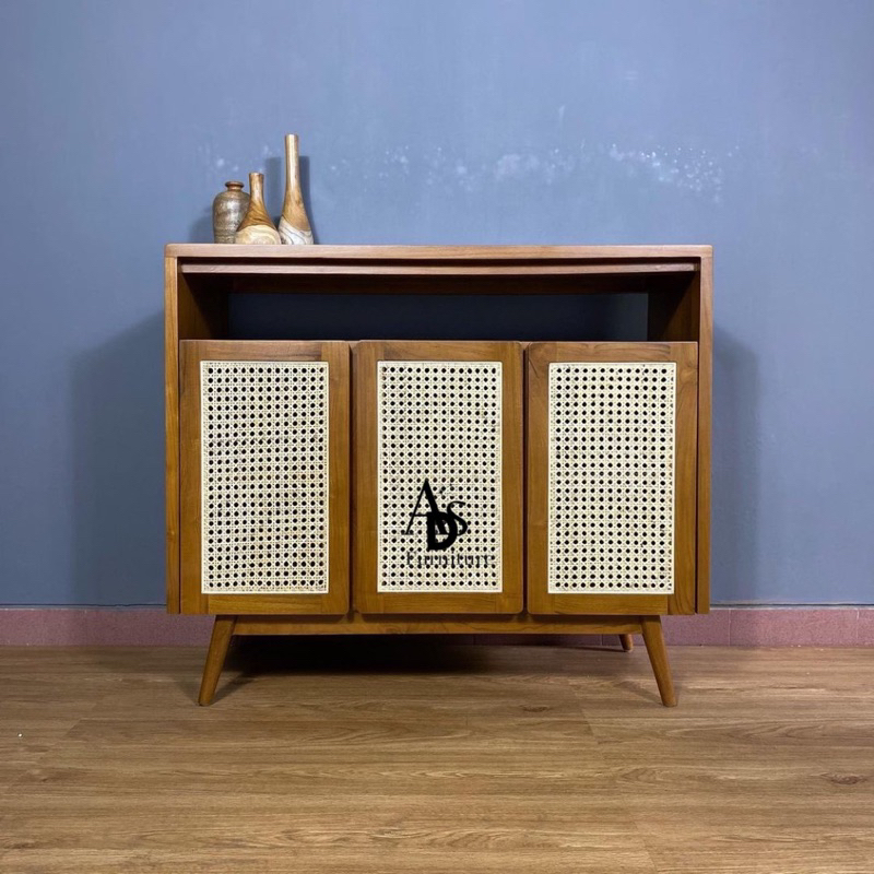 Buffet rotan minimalis buffet tv buffet pajangan buffet minimalis kayu jati rotan